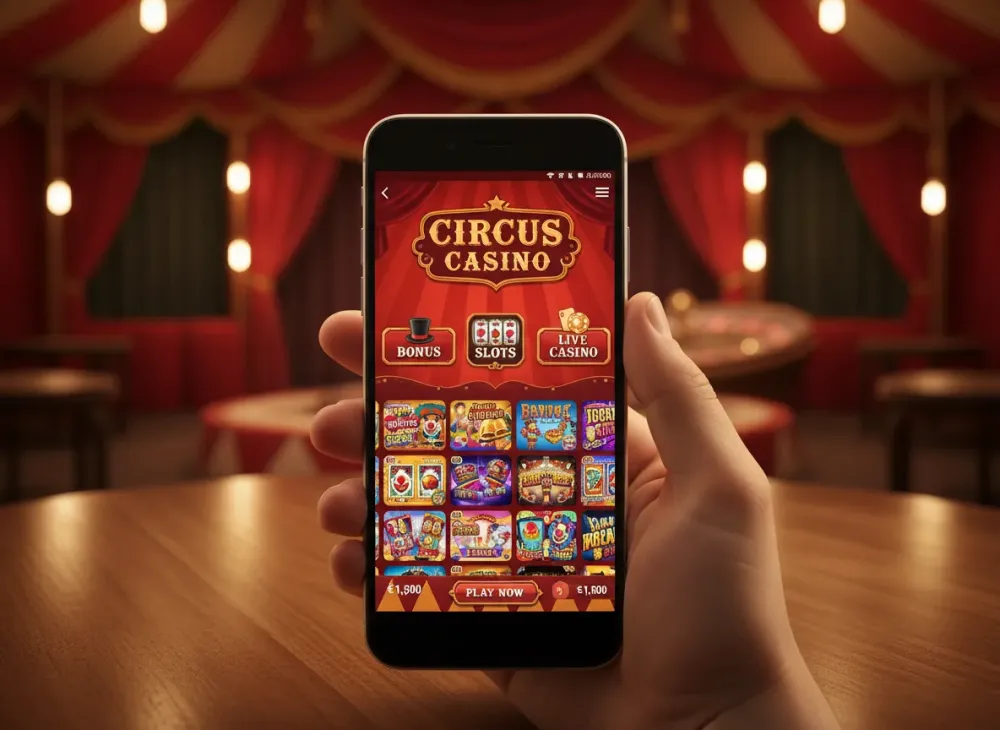 Circus Casino  - Bonus, Slots en Live Casino